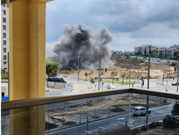 رشقتان صاروخيتان من غزة: صفارات الانذاري تدوي في اسرائيل