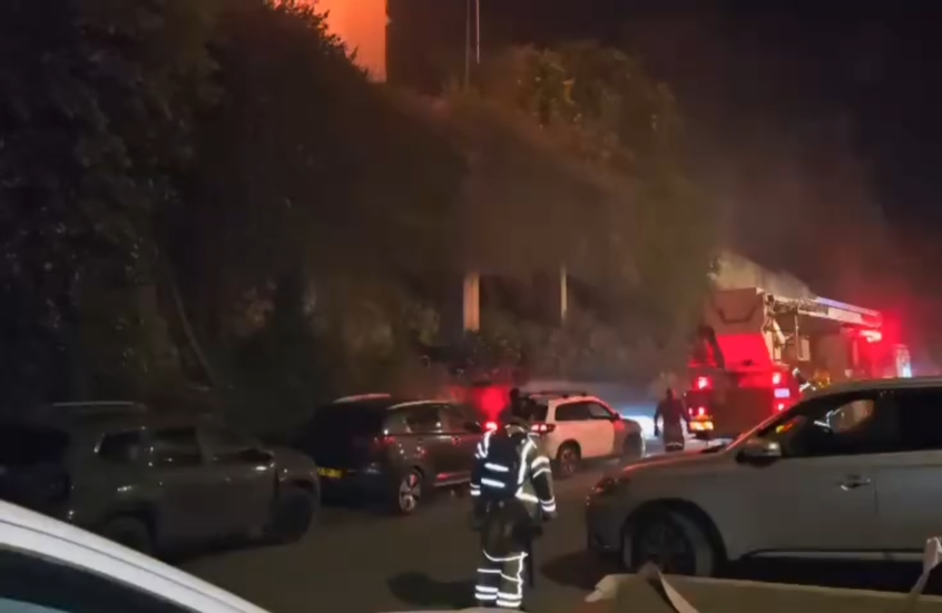 إجلاء المئات بعد اندلاع حريق في فندق بشمال إسرائيل (صور + فيديو)