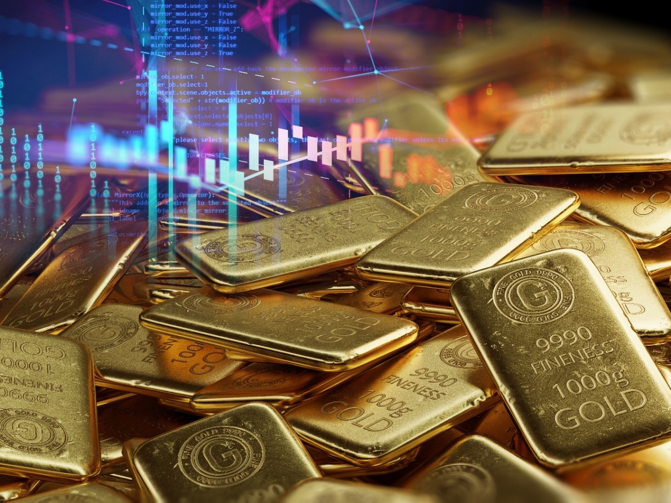 الذهب يتجاوز 3200 دولار للمرة الأولى في تاريخه