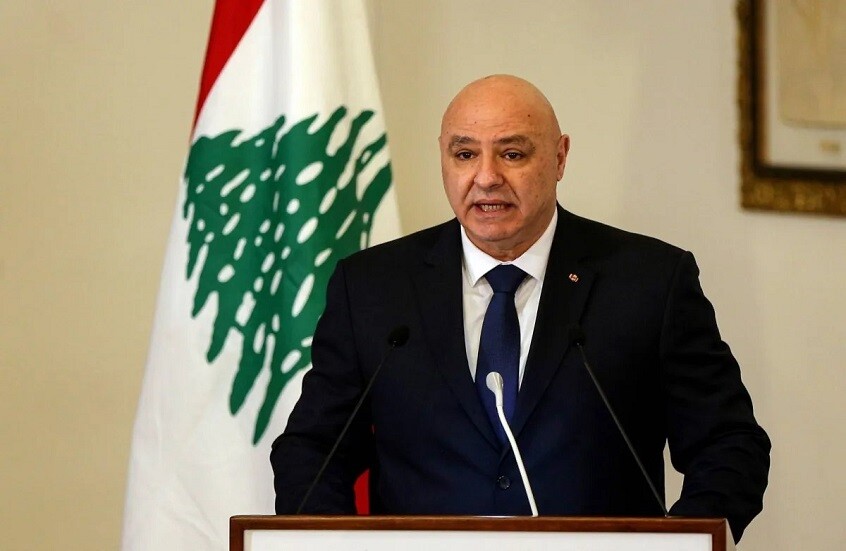 الرئيس اللبناني: خيار واحد أمام حزب الله ومن حقه المشاركة السياسية لكن السلاح حصرا بيد الدولة