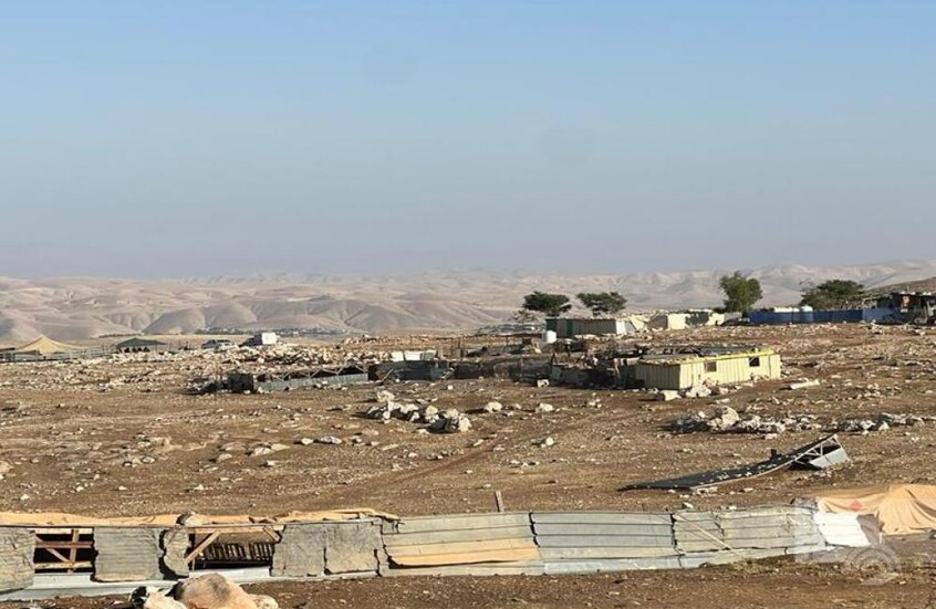 اعتداءات المستوطنين أدت إلى تهجير تجمع مغاير الدير شرق رام الله
