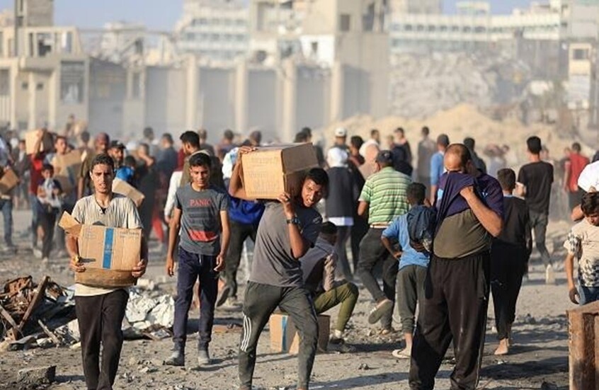 مجزرة بحق منتظري المساعدات شمال غرب مدينة غزة